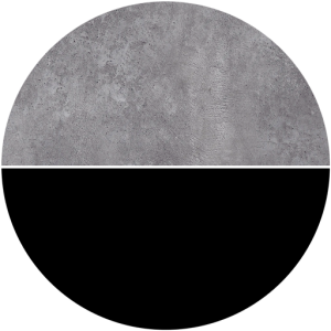 پایه مشکی با رویه MDF بتنی