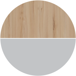 پایه نقره ای با رویه MDF راش